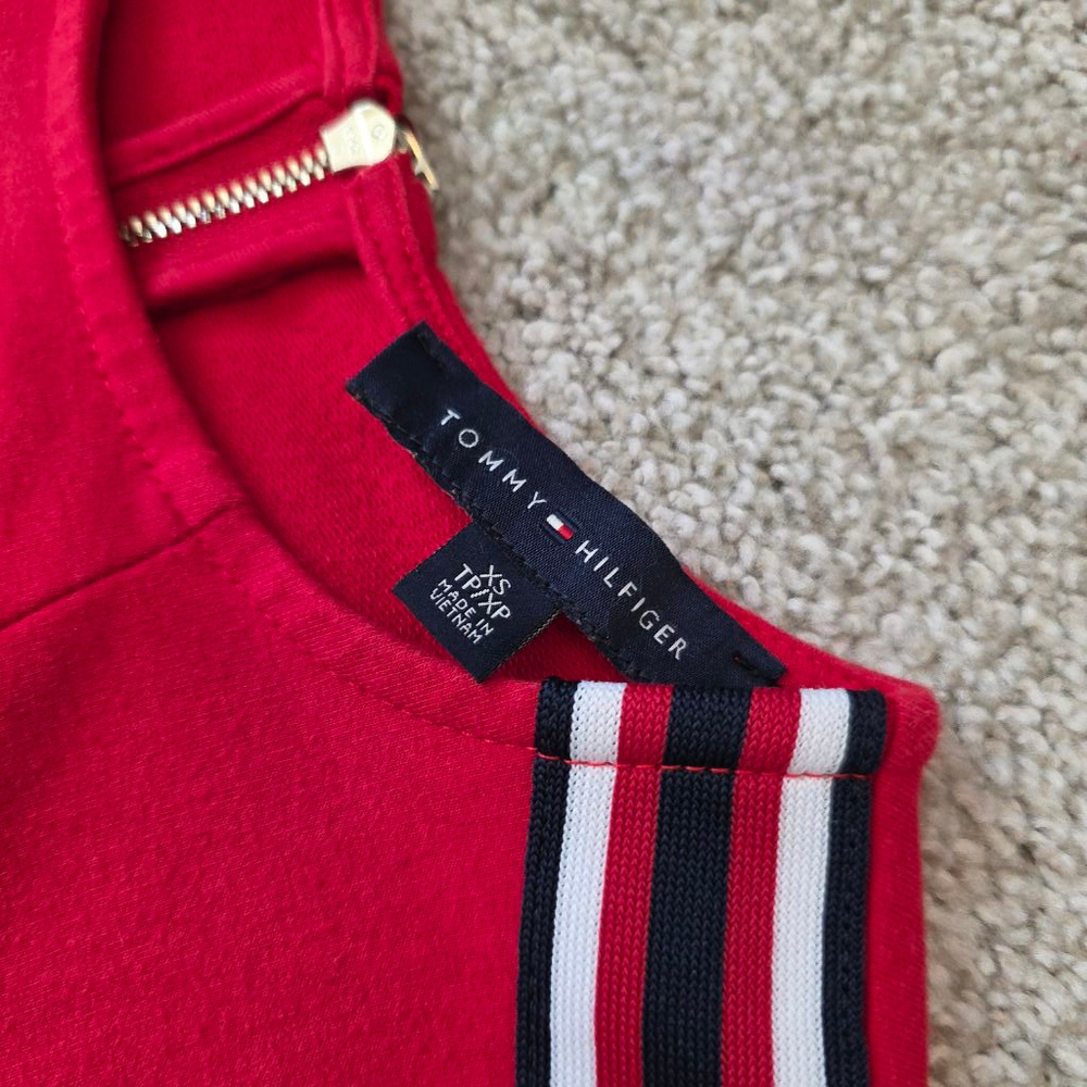 Women's Tommy Hilfiger Dress XS Red - Picture 7 of 10